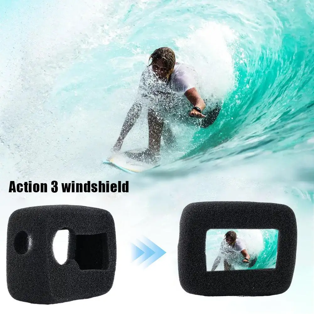 Windproof Wind Foam Noise Reduction Cover Case For DJI OSMO Action 3 Camera Sponge Protect For DJI Accessories Y4P9
Windproof Wind Foam Noise Reduction Cover Case For DJI OSMO Action 3 Camera Sponge Protect For DJI Accessories Y4P9