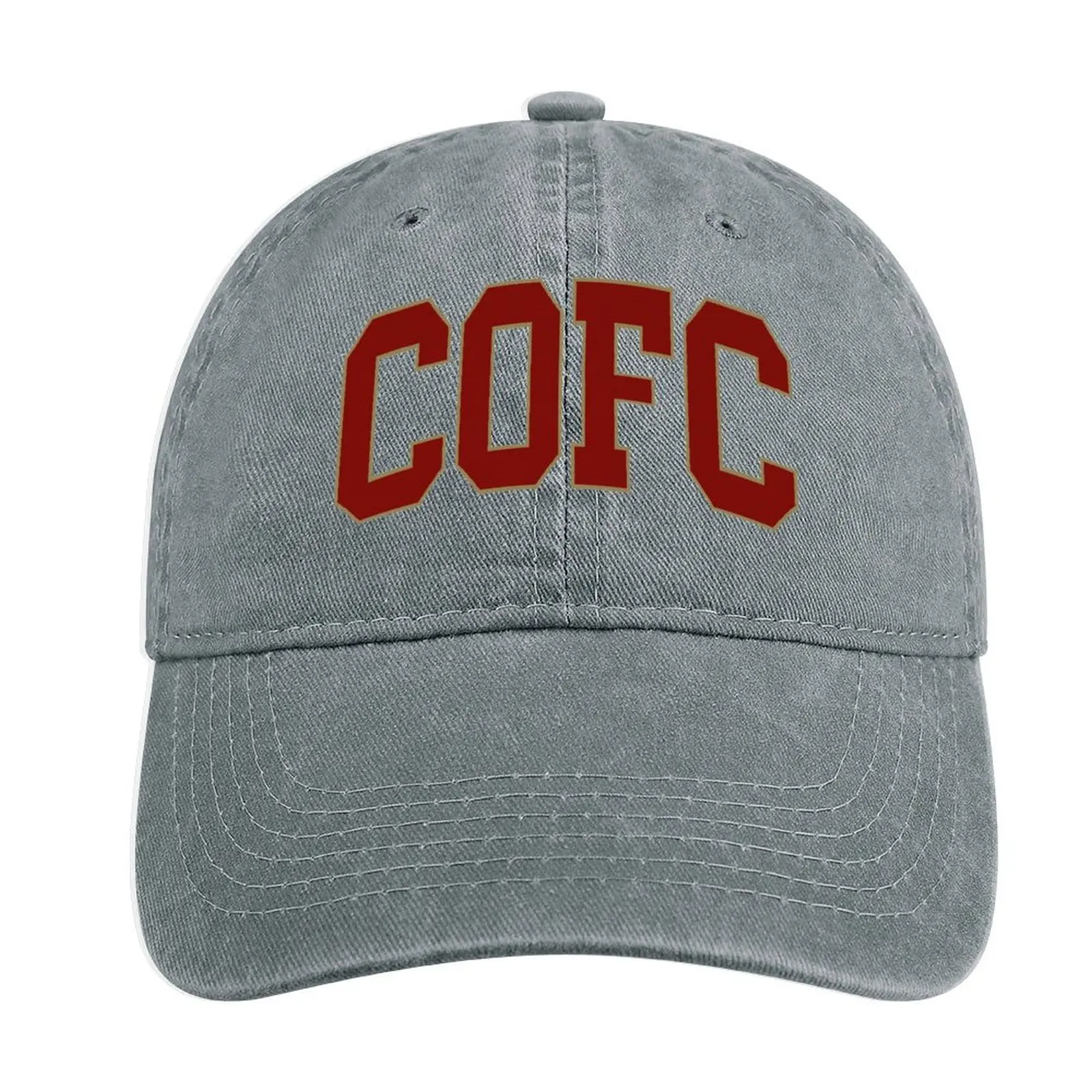 

college of charleston - varsity font Cowboy Hat black Military Tactical Caps Icon hiking hat Men Caps Women'S