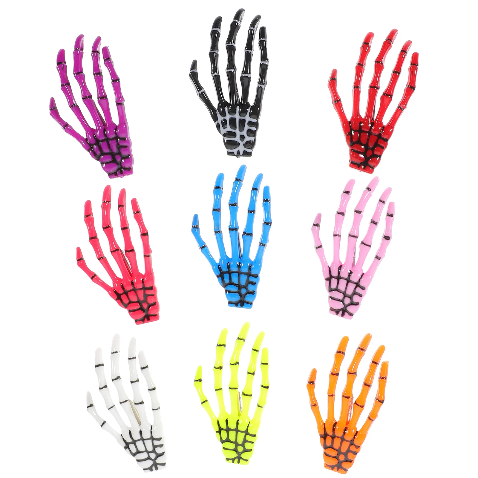 Women Girls Skeleton Hand Bone Claw Punk Hair Clip Hairpin Headwear Hair Styling Tie Clip Hair Pin
Women Girls Skeleton Hand Bone Claw Punk Hair Clip Hairpin Headwear Hair Styling Tie Clip Hair Pin
