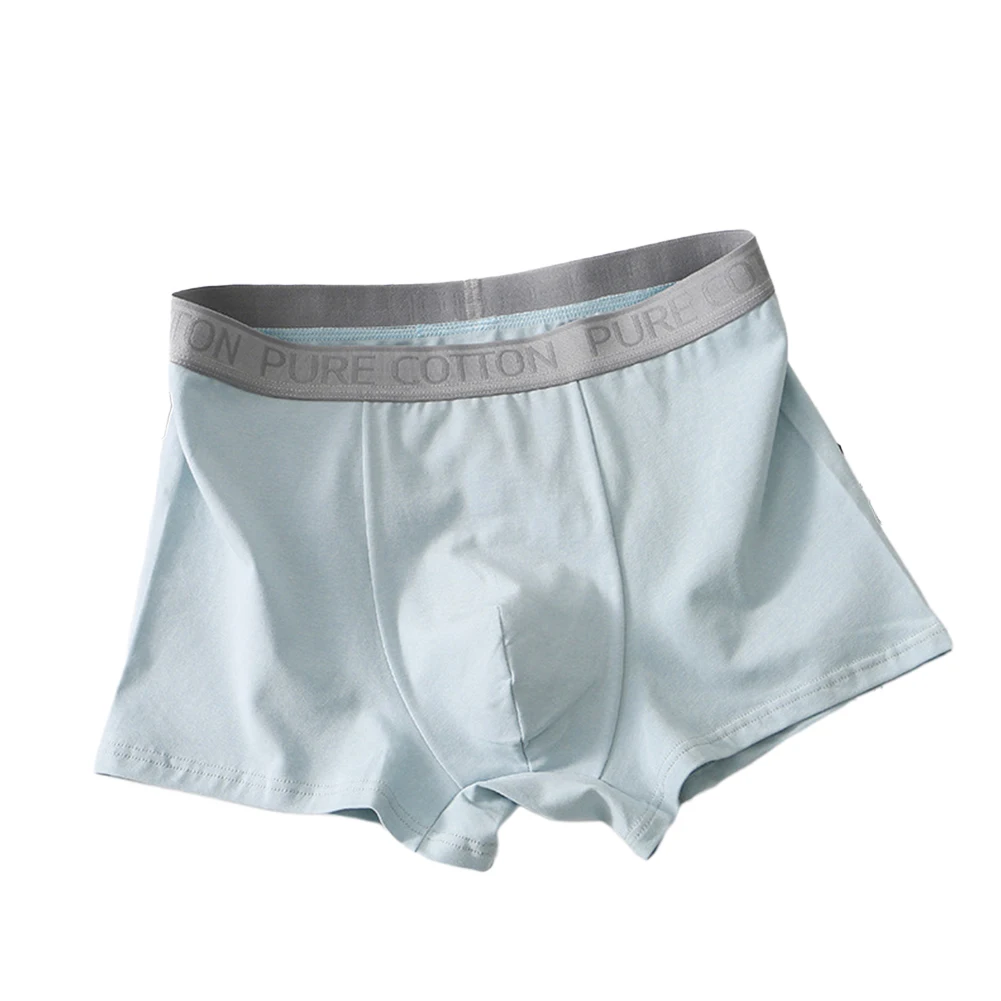 

Mens Low Rise Boxer Briefs Cotton BoxerShorts Seamless Panties Underwear Breathable U Convex Underpants Solid Lingerie