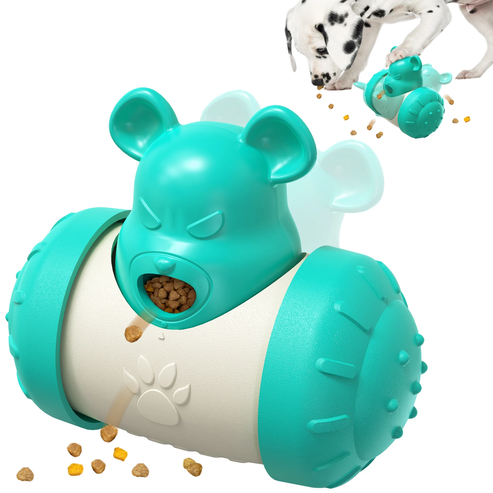 Pet Food Dispenser Dog Cat Tumbler Toys Treat Dispenser Slow Feeder Small Medium Large Interactive Pet IQ Training Toys
Pet Food Dispenser Dog Cat Tumbler Toys Treat Dispenser Slow Feeder Small Medium Large Interactive Pet IQ Training Toys