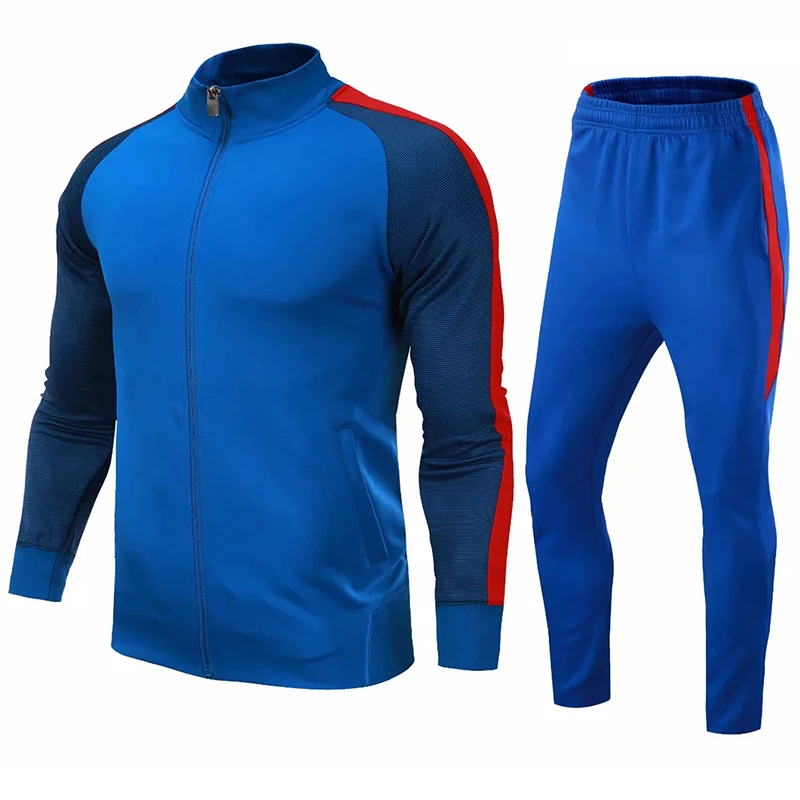 

Men running jacket suits Sports Long sleeves Sets Gym Soccer basketball tracksuits training pants Run Jogging Jackets clothes