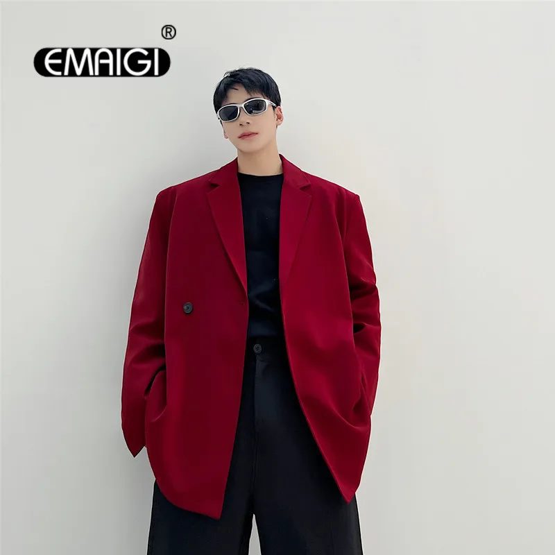 Men Streetwear Fashion Vintage Loose Casual Suit Coat Blazer Male Net Celebrity Stage Show Clothing Male Blazer Jacket Outerwear
Men Streetwear Fashion Vintage Loose Casual Suit Coat Blazer Male Net Celebrity Stage Show Clothing Male Blazer Jacket Outerwear