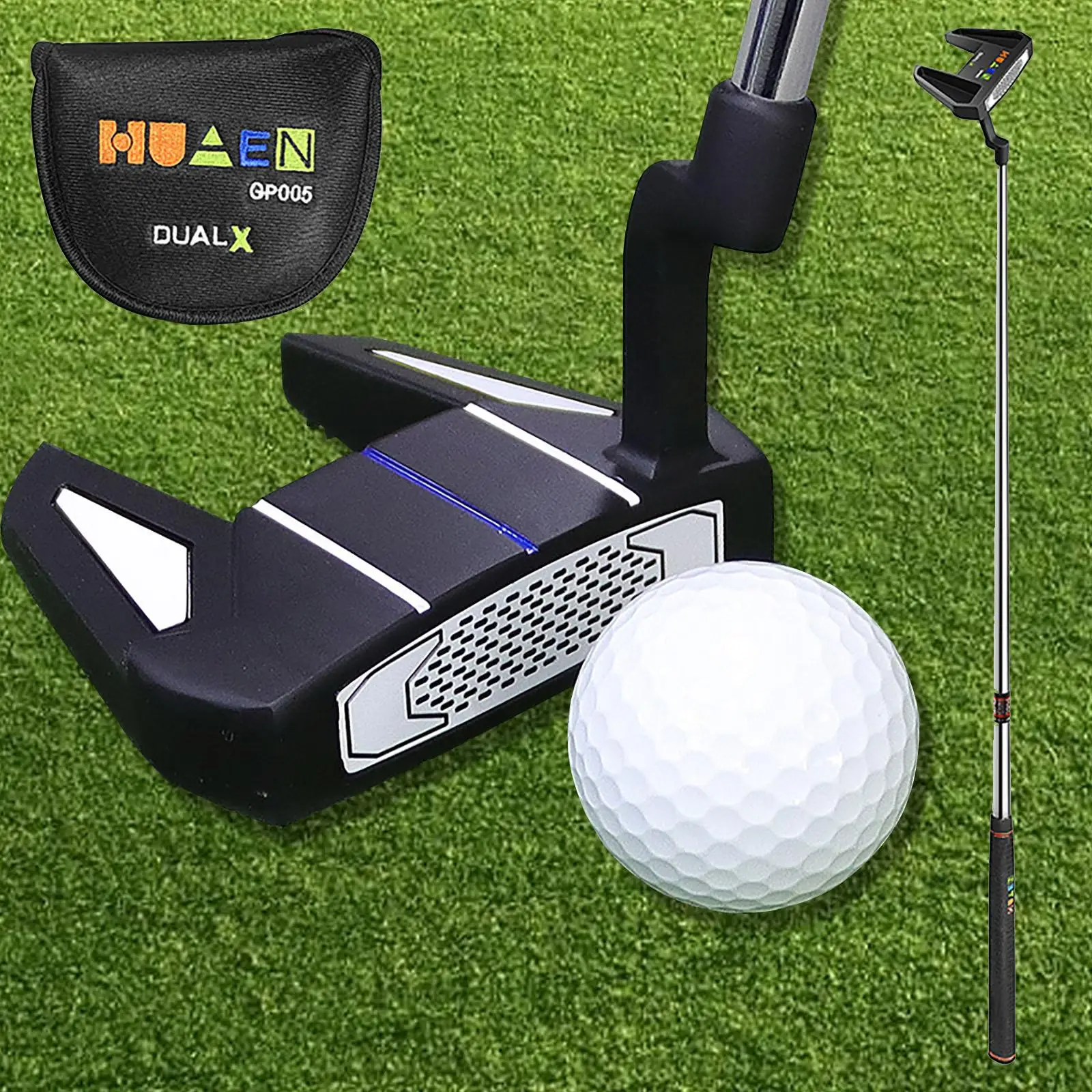 

Golf Putter Right Handed Putter with Club Head Cover for Adults with Alignment Line Legal for Tournament Play Golf Blade Putter