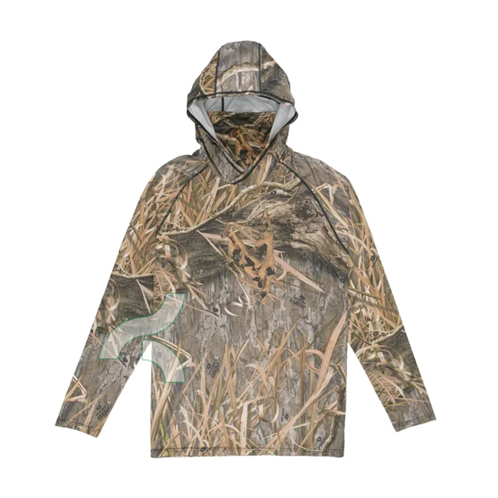 AFTCO Sun Protection Fishing Shirts Camouflage Pretender Hooded Mask Jersey Summer Outdoor Anti-UV Fishing Clothes UPF50 T-shirt
AFTCO Sun Protection Fishing Shirts Camouflage Pretender Hooded Mask Jersey Summer Outdoor Anti-UV Fishing Clothes UPF50 T-shirt