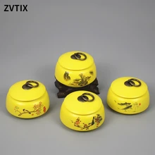 Ceramic Tea Set Tea Box Packaging Sealed Storage Wedding Candy Cans Small Mini Tea Cans Table Deco Accessories Coffee Canister
Ceramic Tea Set Tea Box Packaging Sealed Storage Wedding Candy Cans Small Mini Tea Cans Table Deco Accessories Coffee Canister