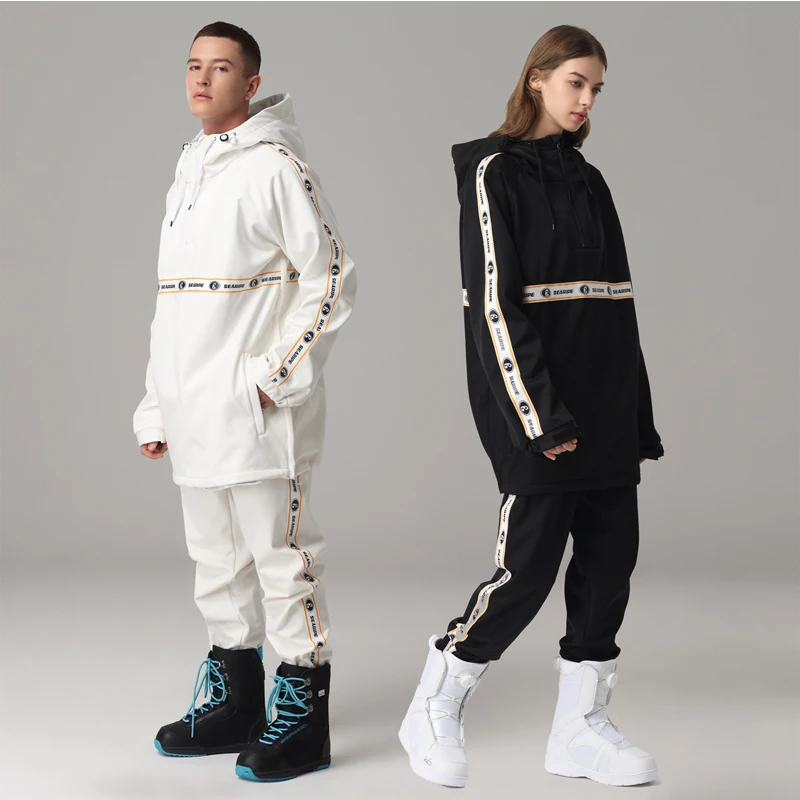 New Ski Set Women Men Outdoor Sports Snowboard Jackets Warm Winter Clothing Skiing Suits Snow Pants Windproof Waterproof Loose
New Ski Set Women Men Outdoor Sports Snowboard Jackets Warm Winter Clothing Skiing Suits Snow Pants Windproof Waterproof Loose