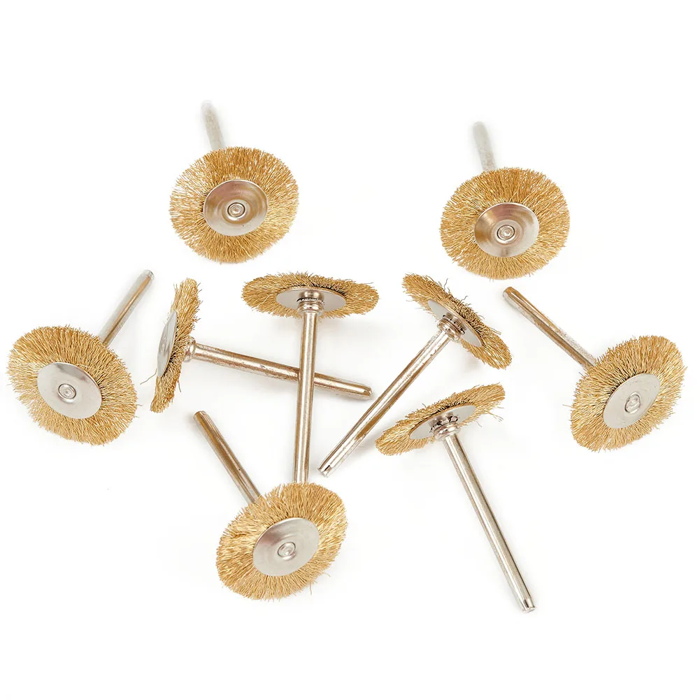 Wire Copper Wire Brushs 3.175*25mm Accessory Brass Brushes Fittings Polishing Replacement Tool Brand New Durable
Wire Copper Wire Brushs 3.175*25mm Accessory Brass Brushes Fittings Polishing Replacement Tool Brand New Durable
