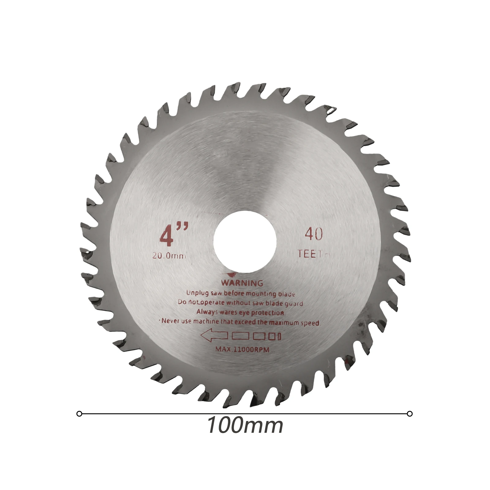 Heavy Duty Circular Saw Blade 4 inch Wood Cutting Disc with 40 Teeth Reliable Performance for Cutting Wood and Composite Board
Heavy Duty Circular Saw Blade 4 inch Wood Cutting Disc with 40 Teeth Reliable Performance for Cutting Wood and Composite Board