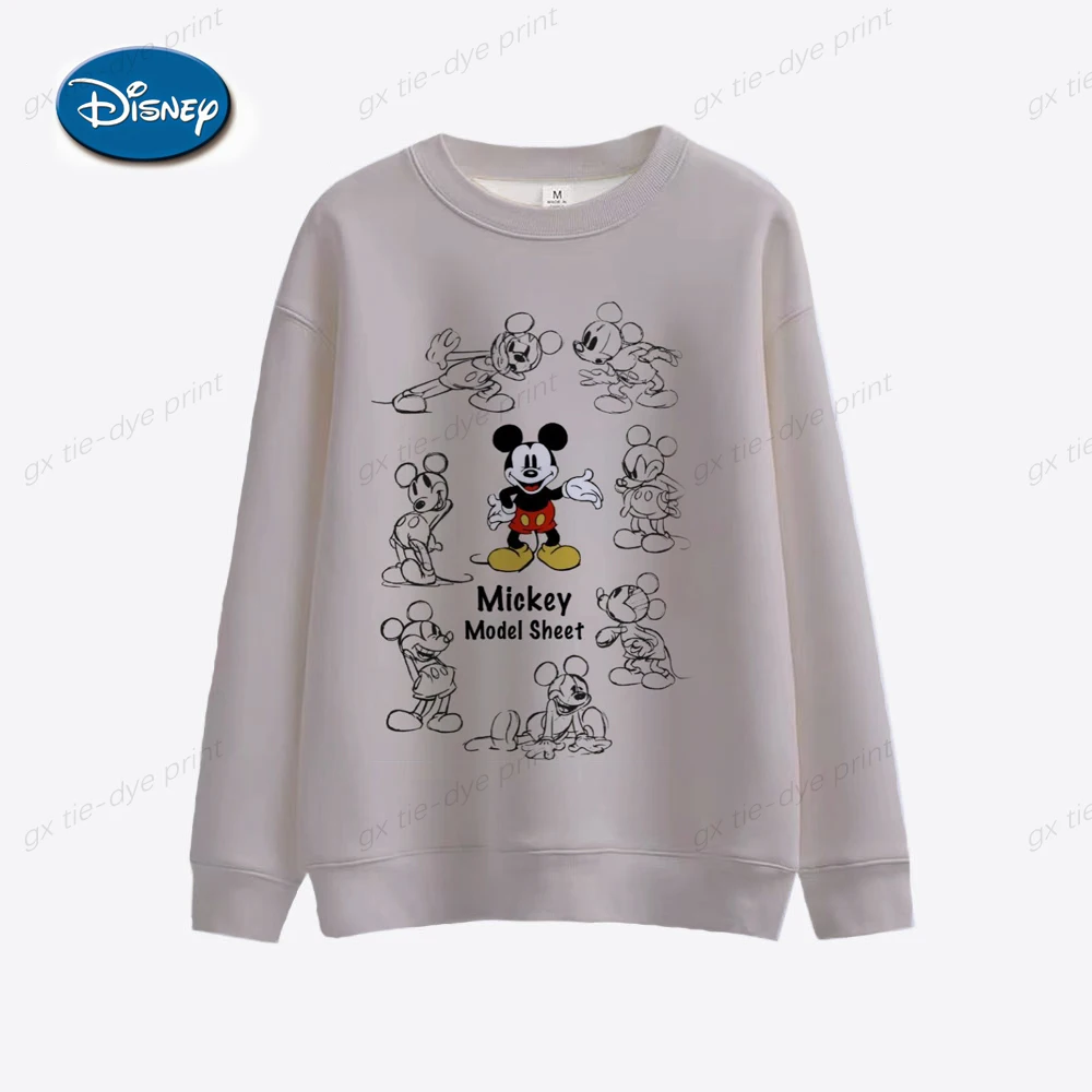 Autumn New Disney Brand Street Women's Crew Neck Sweatshirt Pullover Mickey Animation Fashion Casual Girl Cartoon Top
Autumn New Disney Brand Street Women's Crew Neck Sweatshirt Pullover Mickey Animation Fashion Casual Girl Cartoon Top