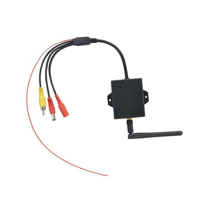 

2X Wifi Wireless Transmitter Module Car Backup Camera AV Video Rear View Kits Black