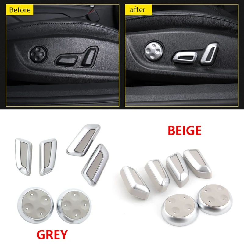 Кнопки для регулировки автомобильного сиденья, наклейка для крышки переключателя, отделка для 3 хэтчбеков, седан, A4, A6, Q3, Q5, Q7
Кнопки для регулировки автомобильного сиденья, наклейка для крышки переключателя, отделка для 3 хэтчбеков, седан, A4, A6, Q3, Q5, Q7