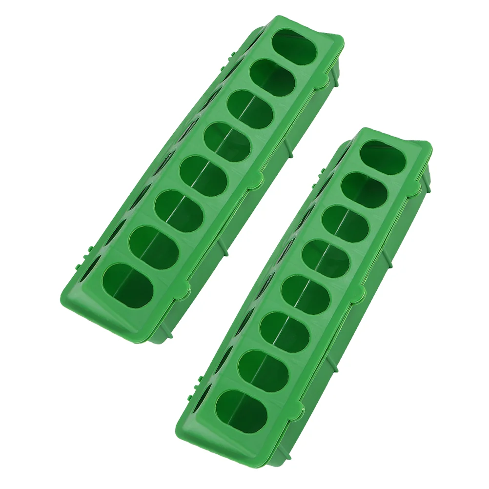 2 Pcs Pigeon Food Box Bird Feeders Cage Trough Feeding Boxes Birds Dish Poultry Supplies Troughs Anti-spatter Plastic Groove
2 Pcs Pigeon Food Box Bird Feeders Cage Trough Feeding Boxes Birds Dish Poultry Supplies Troughs Anti-spatter Plastic Groove