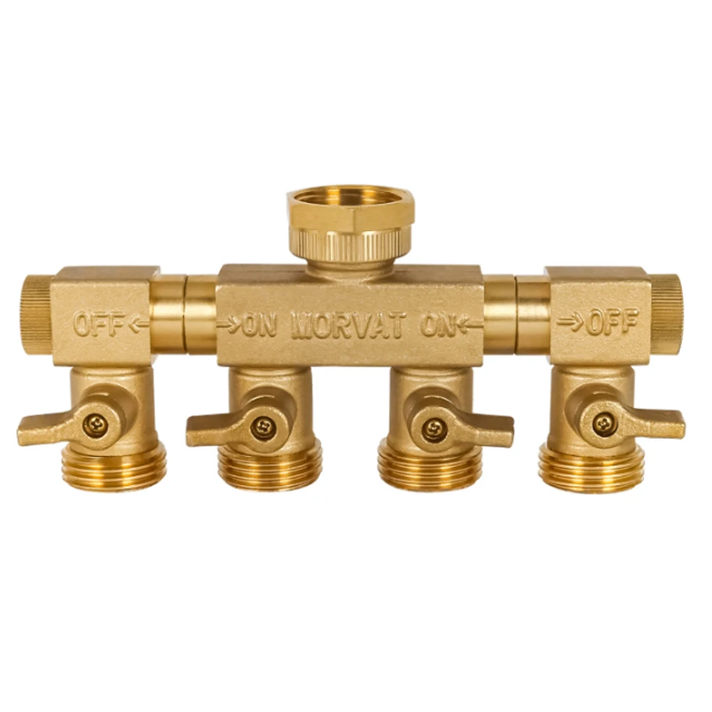 Controlled Flow With Four Openings Garden Diverter Water Splitter 3/4in 4Way Diverter Faucet Hose Hose Connector
Controlled Flow With Four Openings Garden Diverter Water Splitter 3/4in 4Way Diverter Faucet Hose Hose Connector