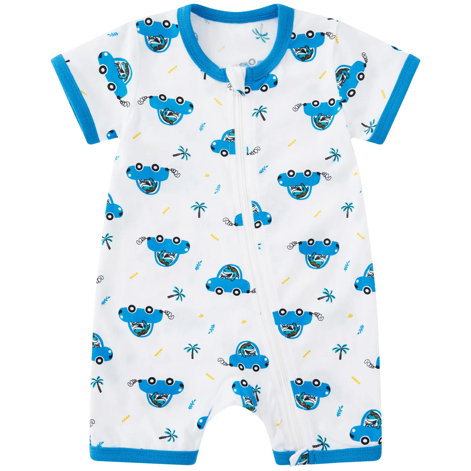 New pureborn Baby Boys Romper - Short Sleeve Cotton Shortall One Piece Romper for Infant Boys
New pureborn Baby Boys Romper - Short Sleeve Cotton Shortall One Piece Romper for Infant Boys