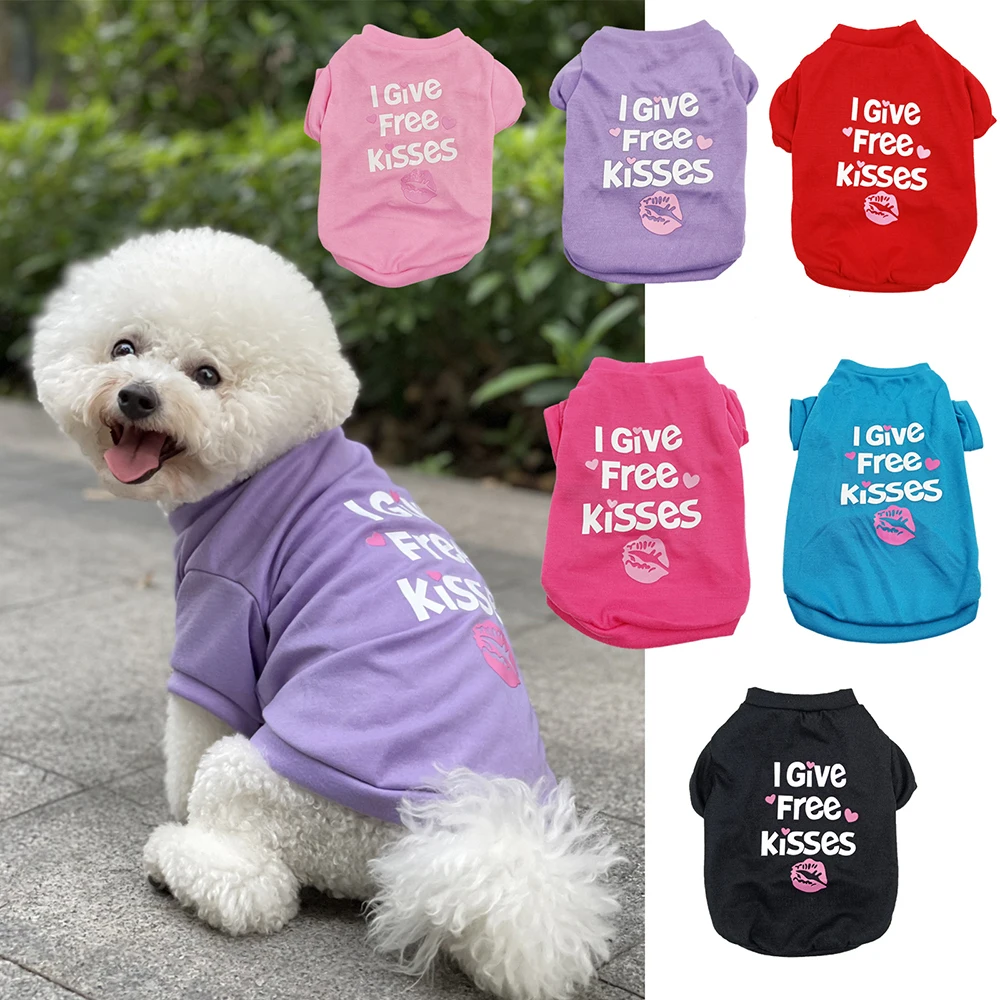 Letter Printing Pupply Cat Clothing Spring/Summer Pet Dog Sweatshirts Sweater Tank Top T-shirt Pet Supplies XS/S/M/L
Letter Printing Pupply Cat Clothing Spring/Summer Pet Dog Sweatshirts Sweater Tank Top T-shirt Pet Supplies XS/S/M/L