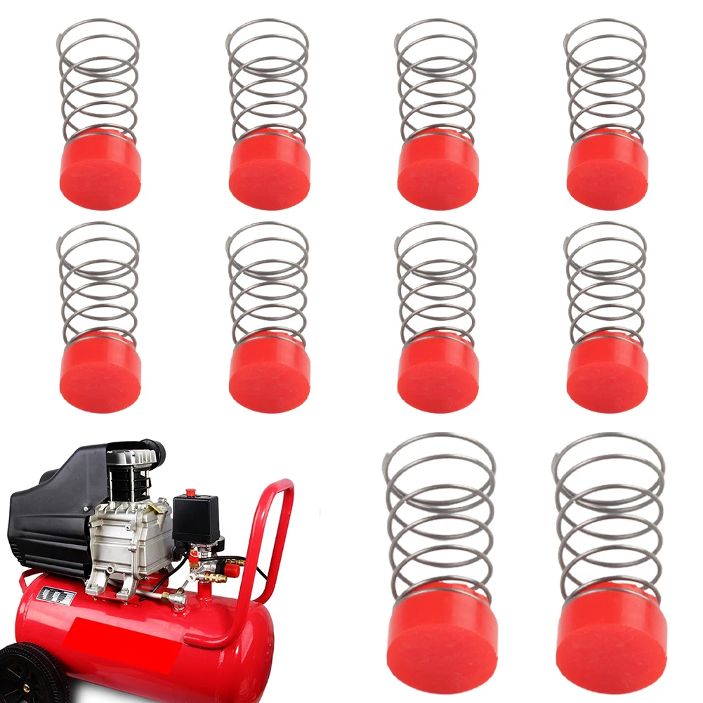 10pcs Air Compressor Seal Pads Spring Foot Protection Rubber Seal Pads Spring Air Compressors Foot Protection Parts
10pcs Air Compressor Seal Pads Spring Foot Protection Rubber Seal Pads Spring Air Compressors Foot Protection Parts