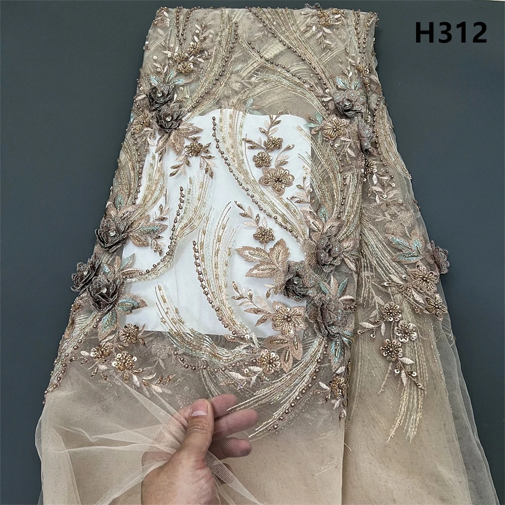 2024 High Quality African Nigerian Tulle Lace Fabric Sequins Embroidery French Guipure Wedding Party Dress Beaded 5Yards
2024 High Quality African Nigerian Tulle Lace Fabric Sequins Embroidery French Guipure Wedding Party Dress Beaded 5Yards