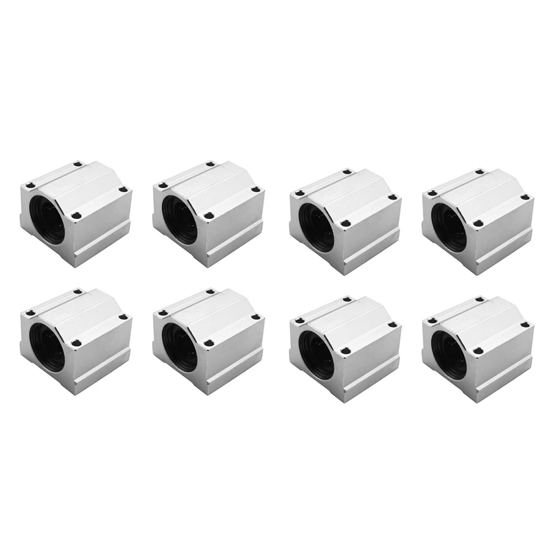 8 Pcs SC20UU 20Mm Aluminum Linear Motion Ball Bearing Slide Bushing For CNC
8 Pcs SC20UU 20Mm Aluminum Linear Motion Ball Bearing Slide Bushing For CNC