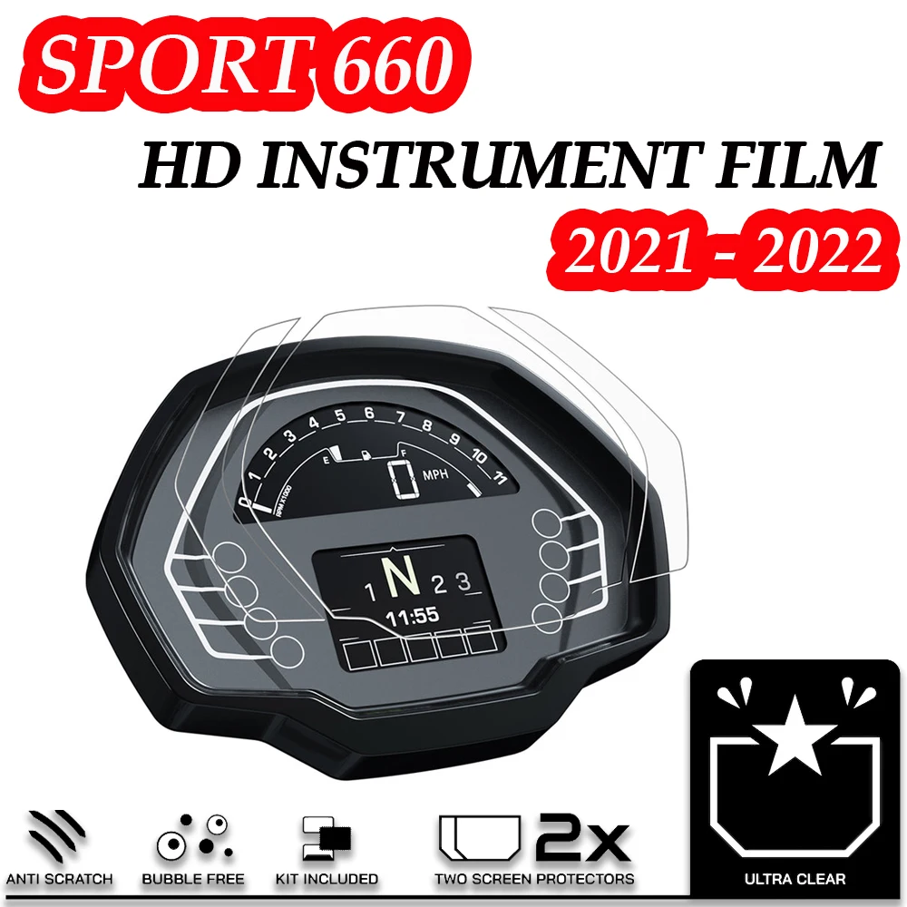 

Screen Protector Motorcycle Scratch Cluster Screen Dashboard Protection Instrument Film For Tiger Sport 660 Sport660 2021 2022