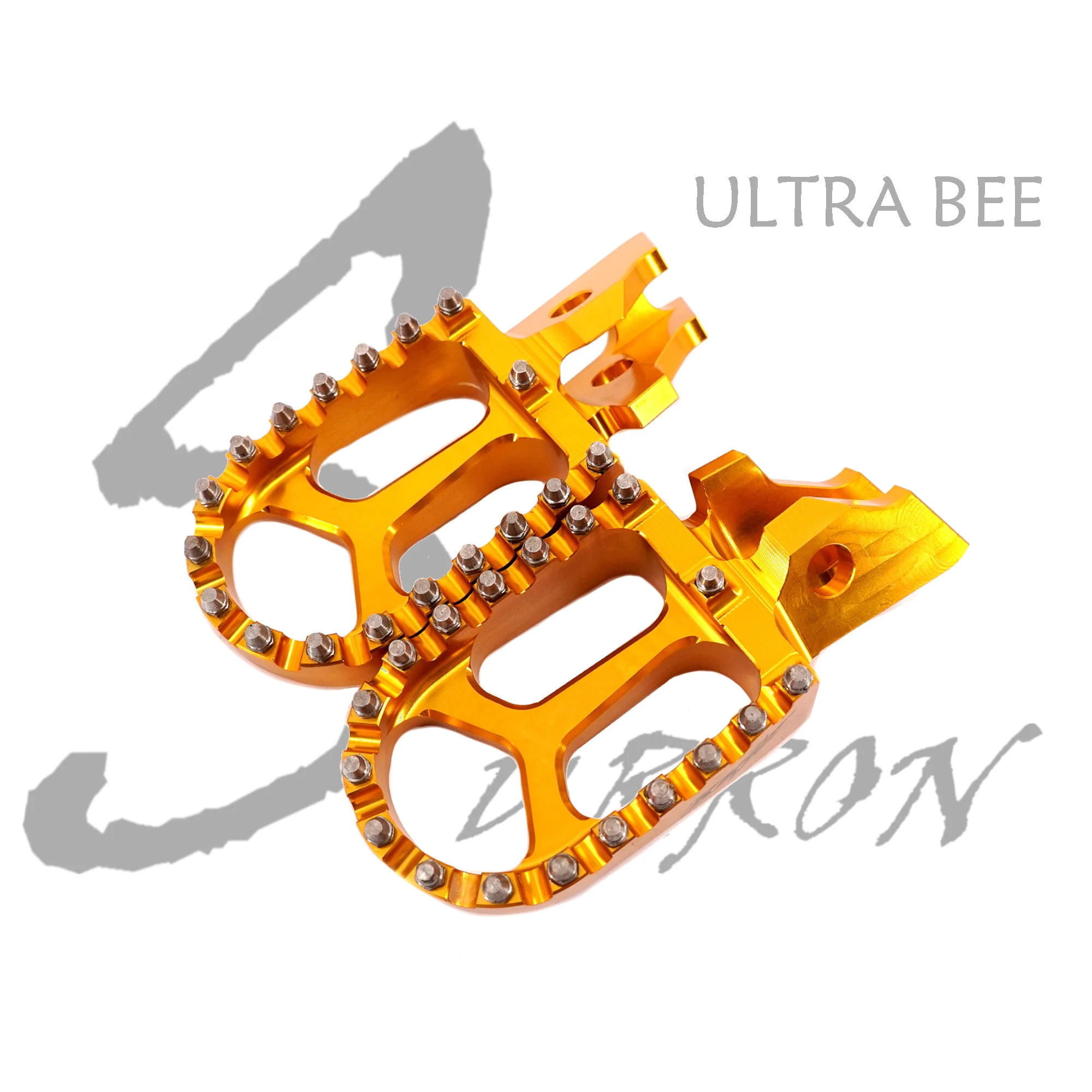

KKE Footpegs Billet Foot Rest for SURRON Ultra bee modified Pedals UB Mod wide foot pegs