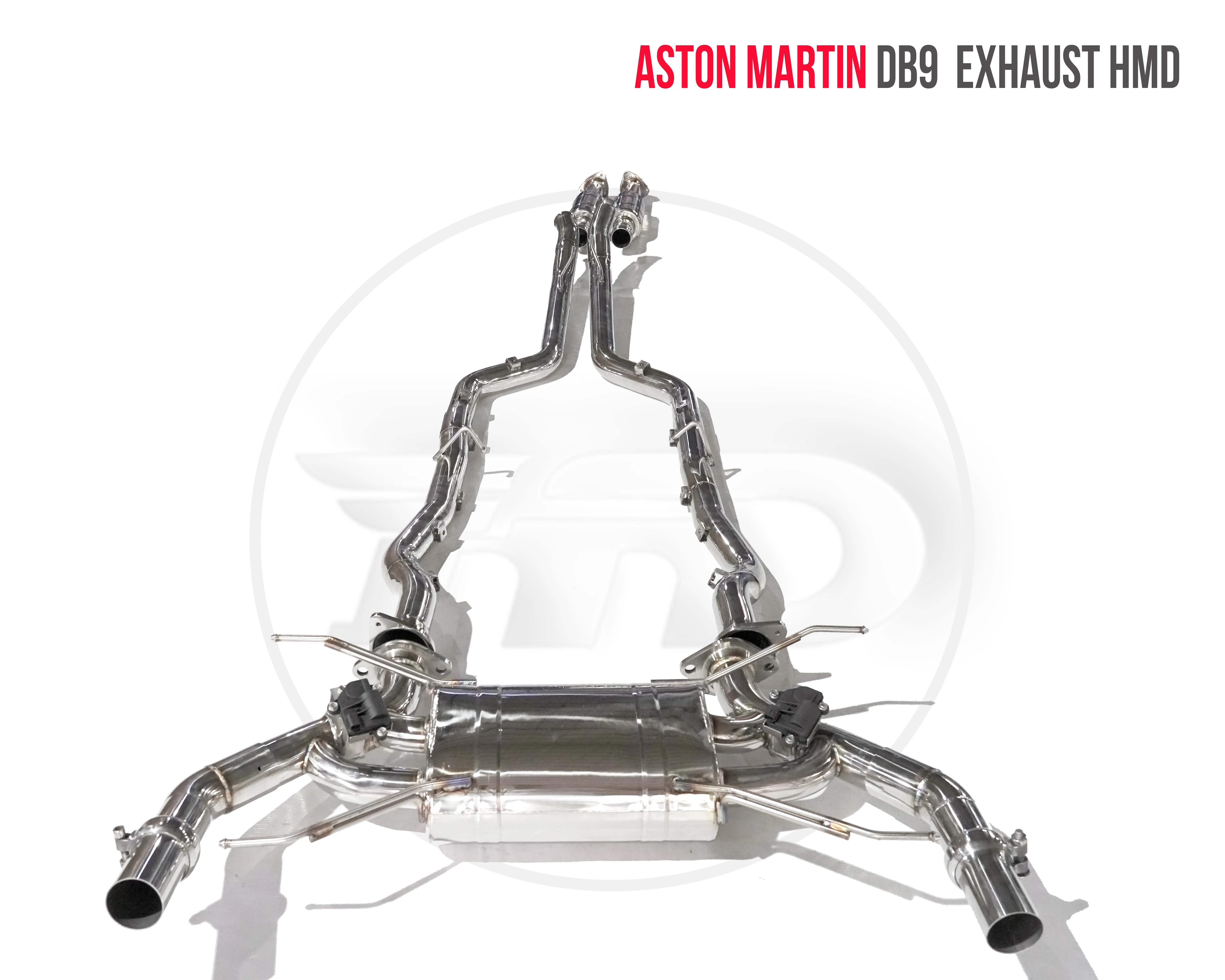 

HMD выхлопная система, труба коллектора для Aston Martin DB9, автоматическая замена, модификация, электронный клапан