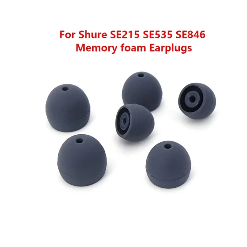For Shure SE215 SE315 SE535 SE425 SE846 Memory foam Earplugs Standard Size M For Shure SE215 SE315 SE535 SE425 SE846 Memory foam Earplugs Standard Size M