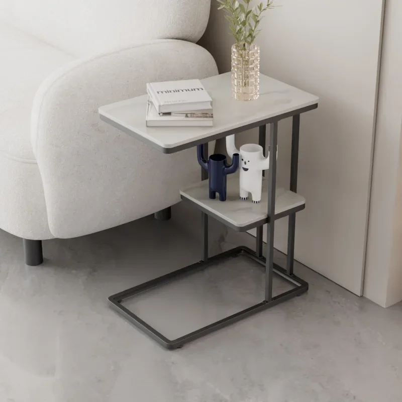 Movable Household Minimalist Floor Small Coffee Table Multifunctional Corner Table Living Room Sofa Side Table Stone Plate
Movable Household Minimalist Floor Small Coffee Table Multifunctional Corner Table Living Room Sofa Side Table Stone Plate