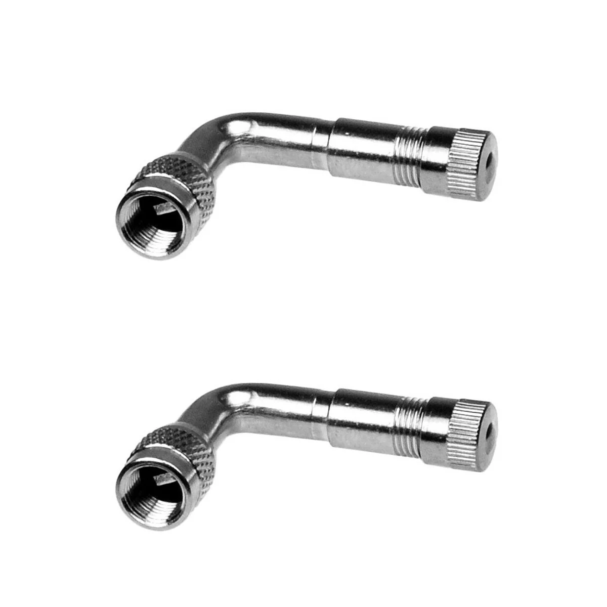 2pcs 90 Degree Angled Car Motorcycle Scooter Bike Universal Schrader Stem Extension Adapter (Silver)
2pcs 90 Degree Angled Car Motorcycle Scooter Bike Universal Schrader Stem Extension Adapter (Silver)