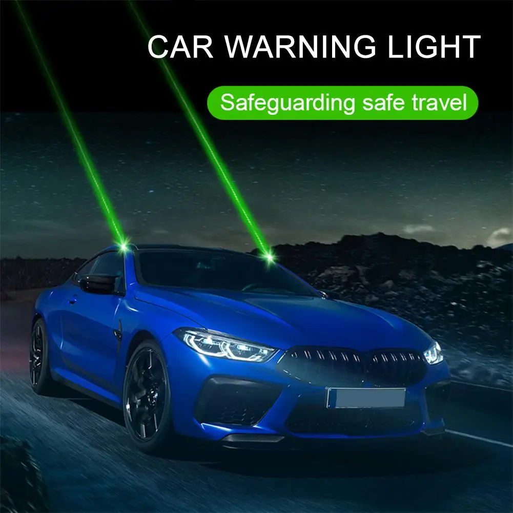 

Vehicle Mounted Laser Car Auto Laser Fog Light Vehicle Anti-Collision Warning Roof Brake Taillight Lamp Cool Lamp Anti-Coll I4Y1