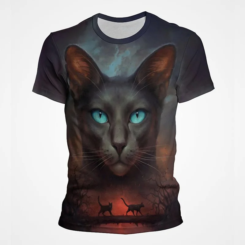 Funny Cat Animal Graphic T-shirt Goth Fashion Women T Shirt Streetwear Arajuku Men Tees Casual Oversized Mens Designer Clothes
Funny Cat Animal Graphic T-shirt Goth Fashion Women T Shirt Streetwear Arajuku Men Tees Casual Oversized Mens Designer Clothes