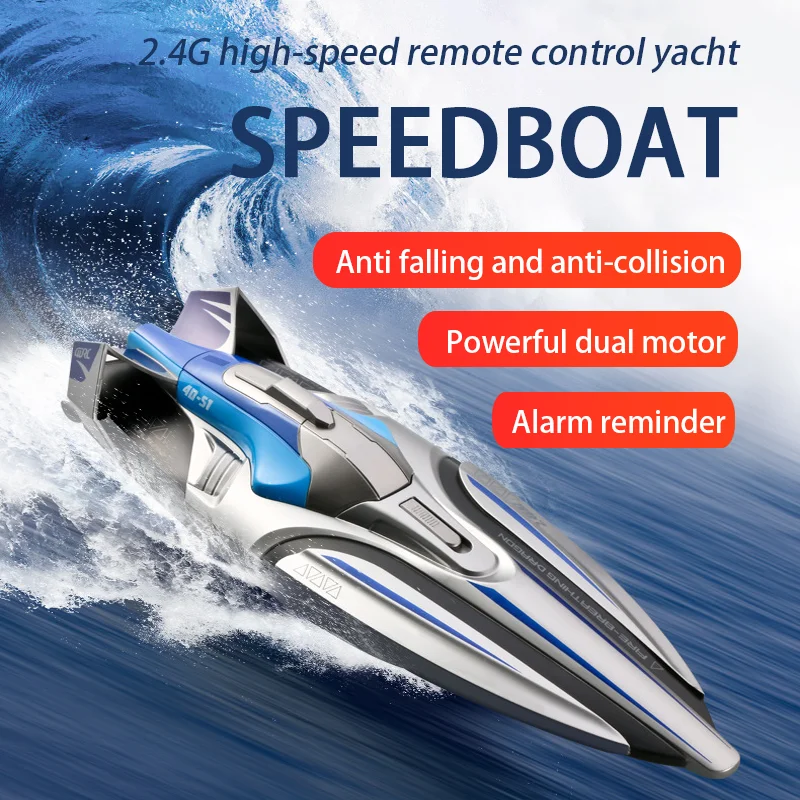 New S1 Remote Control Boat Wireless Electric Long Endurance High-speed 2.4G Handle Remote Control Boat Children's Toys
New S1 Remote Control Boat Wireless Electric Long Endurance High-speed 2.4G Handle Remote Control Boat Children's Toys