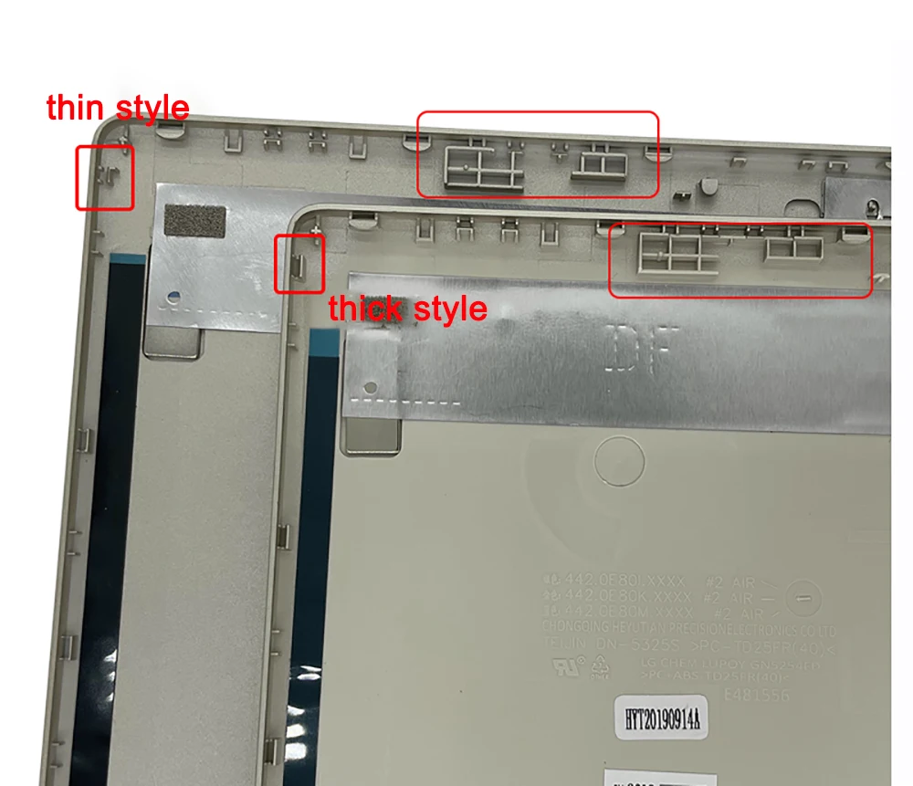 For Pavilion14 X360 14-CD TPN-W131 Laptop Screen Top Cover Bezel LCD back case L22239-001 L222287-001 L22210-001 L22250-001 For Pavilion14 X360 14-CD TPN-W131 Laptop Screen Top Cover Bezel LCD back case L22239-001 L222287-001 L22210-001 L22250-001