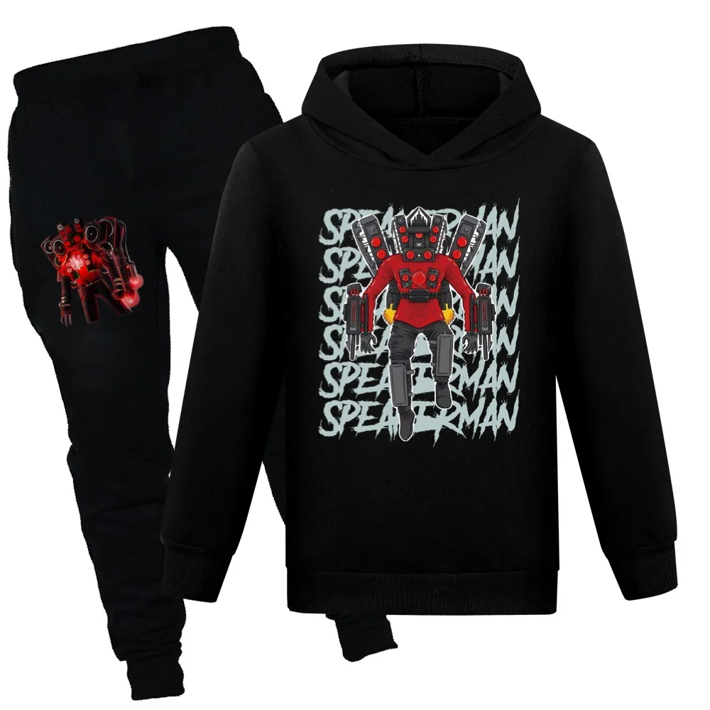 2Pcs Set New Skibidi Toilet Hoodie Sweatshirt+Pant Suit For 2-16Y Boys Girls Autumn Fashion Anime Cartoon Tracksuit Kids Clothes
2Pcs Set New Skibidi Toilet Hoodie Sweatshirt+Pant Suit For 2-16Y Boys Girls Autumn Fashion Anime Cartoon Tracksuit Kids Clothes