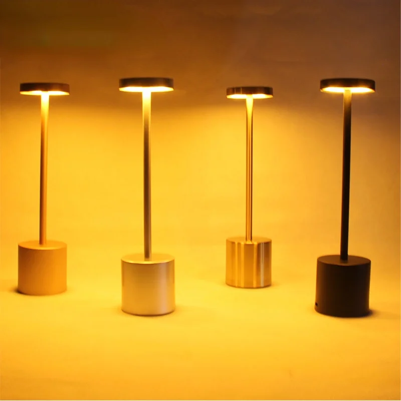 Lamp Wireless Retro LED Night Light USB Rechargeable Outdoor Stepless Dimming Room Advanced Touch Desk Light Hotel Bar
Lamp Wireless Retro LED Night Light USB Rechargeable Outdoor Stepless Dimming Room Advanced Touch Desk Light Hotel Bar