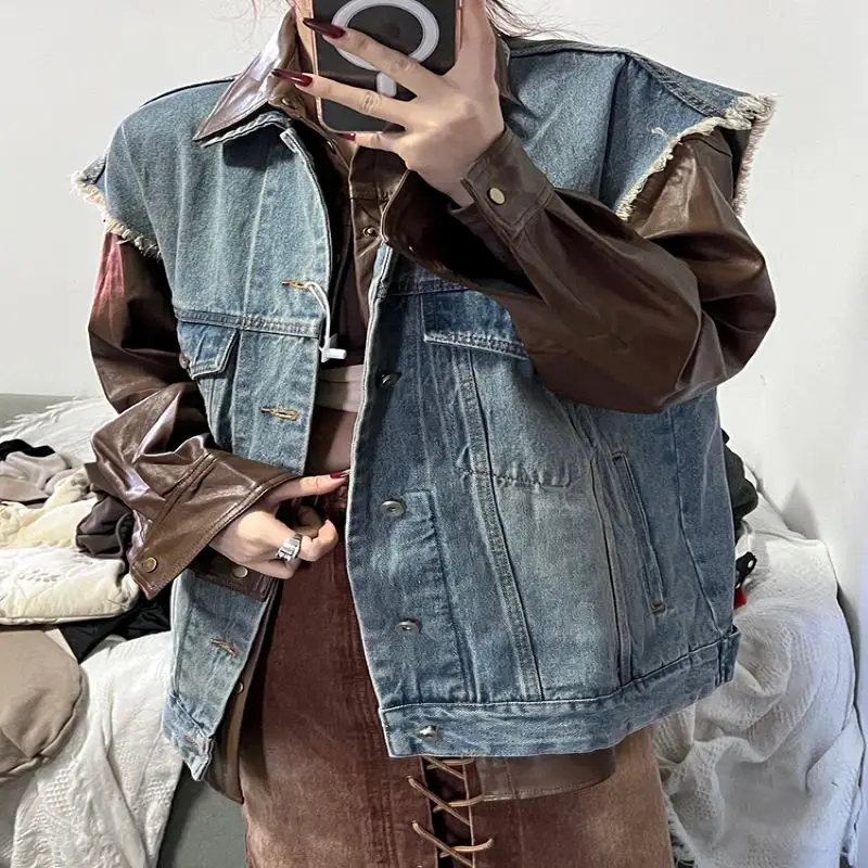 2023 New Spring And Summer Cowboy Coat Woman Jacket Hong Kong Breeze Retro Sense Of Design Cool Free Shipping
2023 New Spring And Summer Cowboy Coat Woman Jacket Hong Kong Breeze Retro Sense Of Design Cool Free Shipping