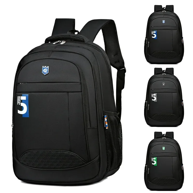

Деловой мужской рюкзак, вместительный школьный ранец для старших классов и студентов колледжа, повседневный водонепроницаемый мужской дорожный портфель для ноутбука
