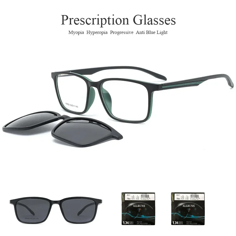 Male Clip on Glasses Frame Polarized Sunglasses Prescription Glasses for Men Myopia Hyperopia Progress Designer Eyeglasses Frame
Male Clip on Glasses Frame Polarized Sunglasses Prescription Glasses for Men Myopia Hyperopia Progress Designer Eyeglasses Frame