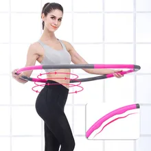 Fitness Hoop Sport Hoops Removable 7-section Sports Hoops for Belly Slimming Ring Losing Weight Plastic Sports Hoop Home Trainer 
Fitness Hoop Sport Hoops Removable 7-section Sports Hoops for Belly Slimming Ring Losing Weight Plastic Sports Hoop Home Trainer
