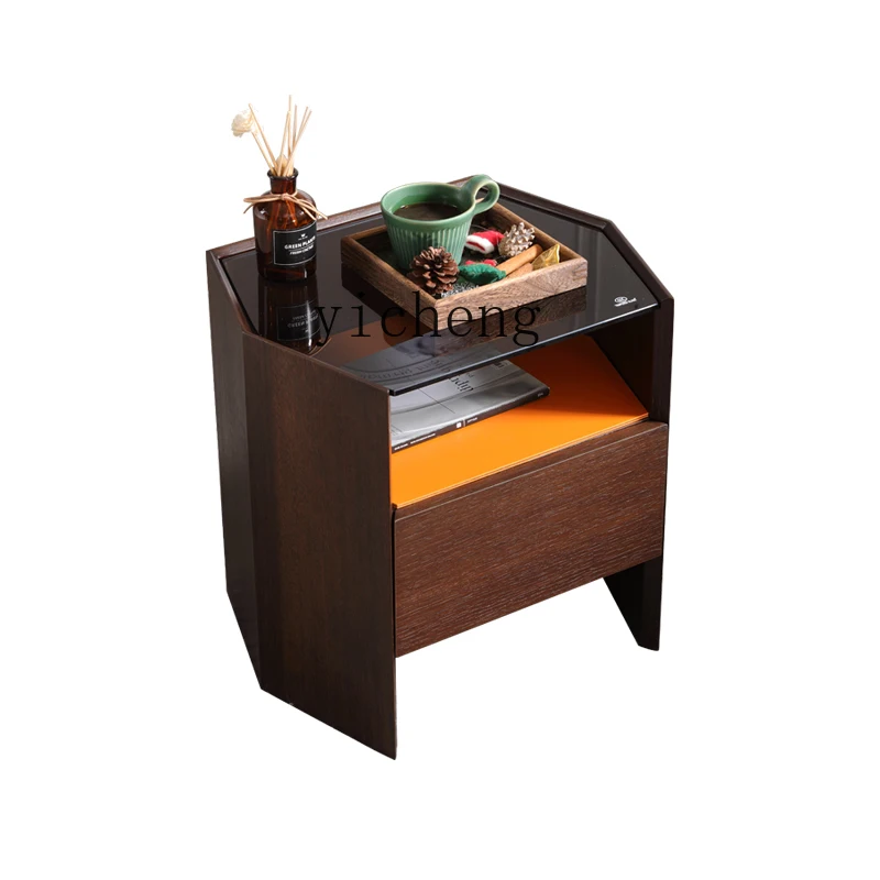 Zk Bedside Table Solid Wood High-End Small Apartment Home Bedroom Storage Side Table Small Cabinet Storage Bed Side Cabinet
Zk Bedside Table Solid Wood High-End Small Apartment Home Bedroom Storage Side Table Small Cabinet Storage Bed Side Cabinet