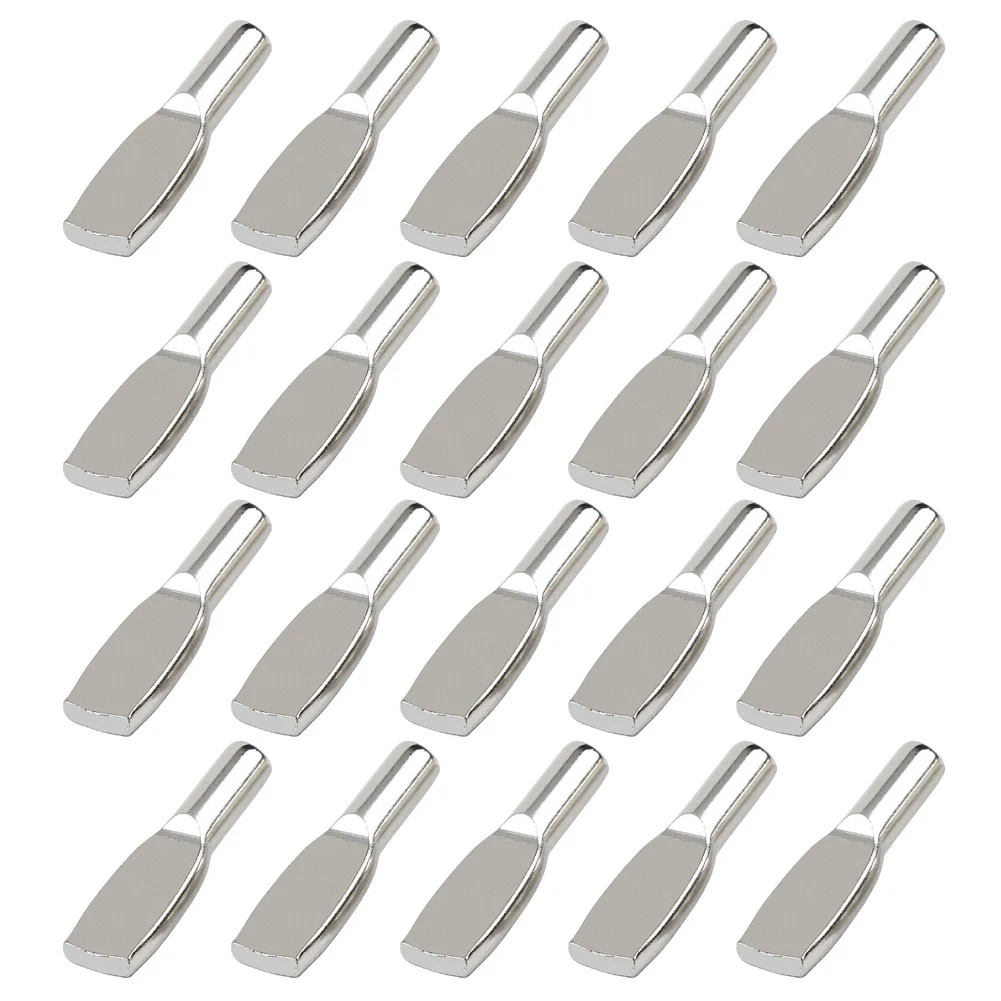 Smooth Surface Nickel Plated Pins 20pc Shelf Support Pegs for Cabinet Furniture Closet Bracket Strong and Anti Rust
Smooth Surface Nickel Plated Pins 20pc Shelf Support Pegs for Cabinet Furniture Closet Bracket Strong and Anti Rust
