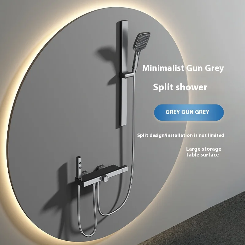 Split Chrome Shower Set Bathroom 3-Speed Outlet Hidden Waterfall Rain Shower Booster Gun Apartment Wall Mounted Minimalist
Split Chrome Shower Set Bathroom 3-Speed Outlet Hidden Waterfall Rain Shower Booster Gun Apartment Wall Mounted Minimalist