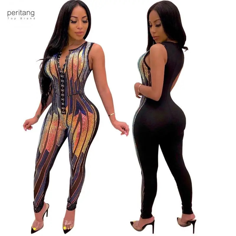 Gold Sequin Jumpsuit Women Sparkly Elegant Party Club Jumpsuit Overalls Sheer Mesh Glitter Bodycon Sexy Romper Jumpsuit
Gold Sequin Jumpsuit Women Sparkly Elegant Party Club Jumpsuit Overalls Sheer Mesh Glitter Bodycon Sexy Romper Jumpsuit