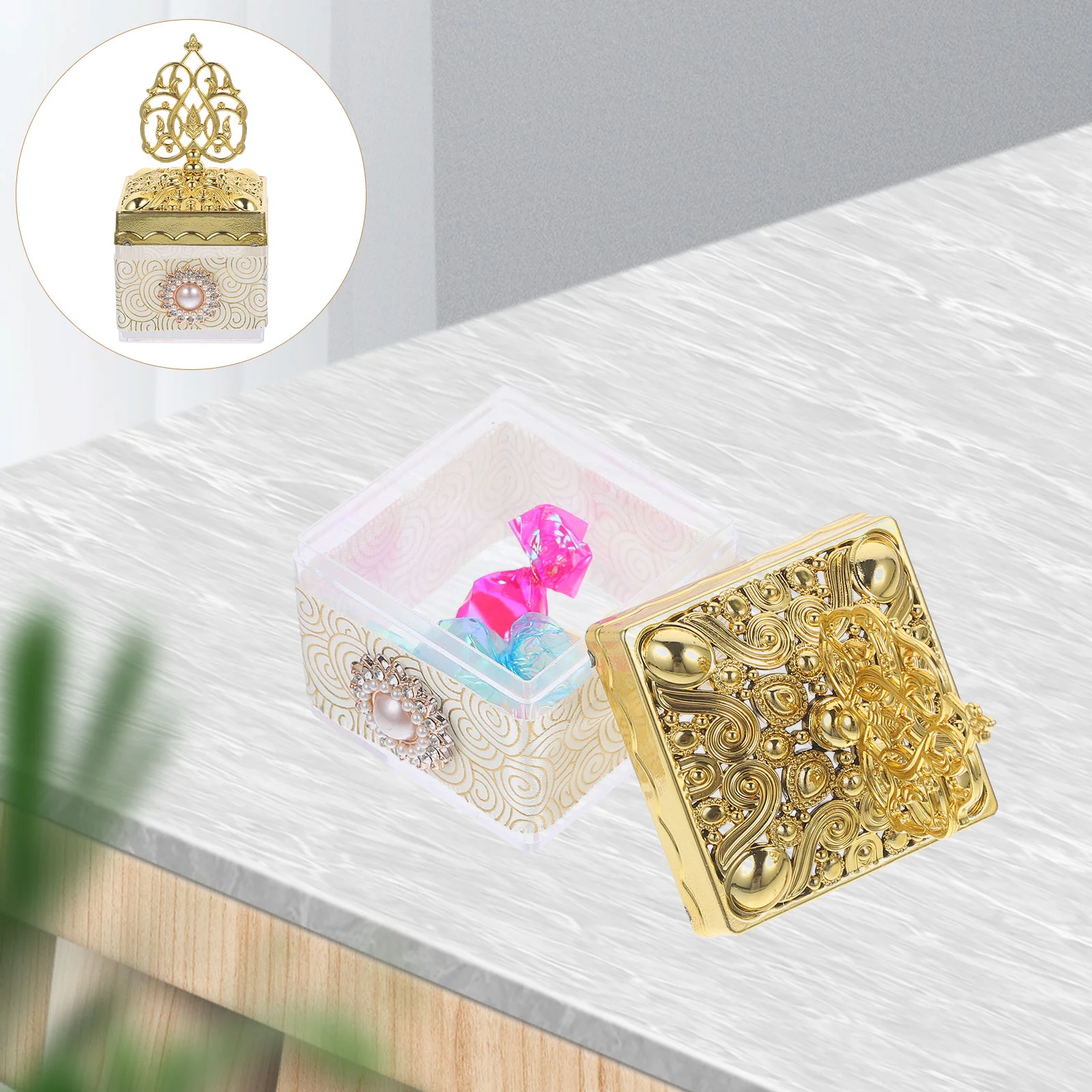 Wedding Decorative Candy Boxes Baby Shower Containers Holders Wedding Candy Baby Full Moon Accessories Storage Candy Box
Wedding Decorative Candy Boxes Baby Shower Containers Holders Wedding Candy Baby Full Moon Accessories Storage Candy Box
