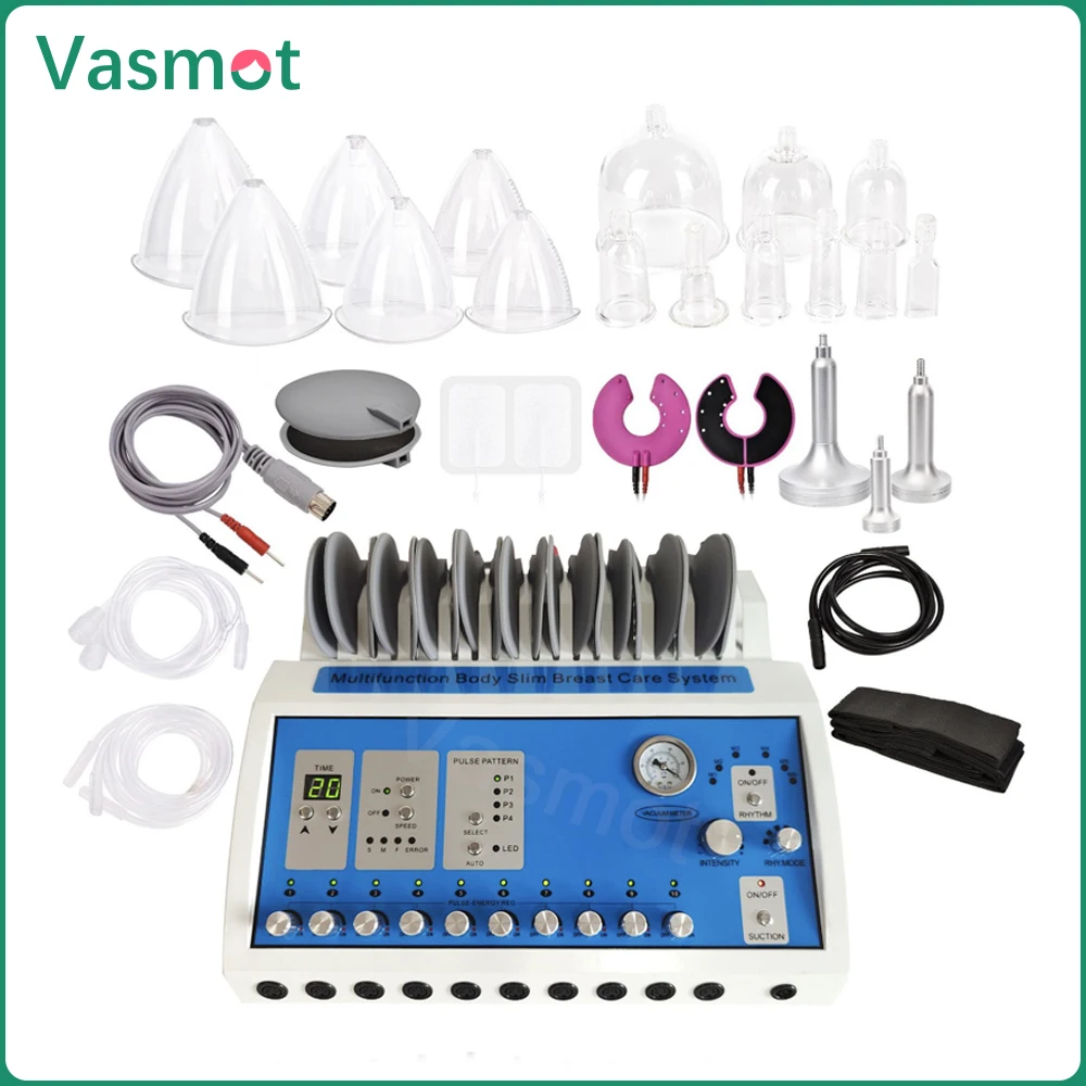 

EMS Muscle Stimulation Vacuum Therapy Breast Enhancement Butt Lift Machine Bio Microcurrent Treatment Body Shaping Device
