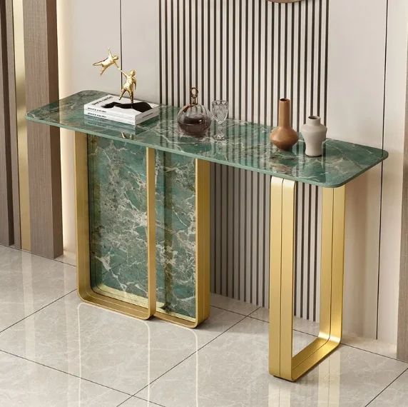 Modern Luxury Marble Hallway Corner Console Table Decorative Living Room Console Table
Modern Luxury Marble Hallway Corner Console Table Decorative Living Room Console Table