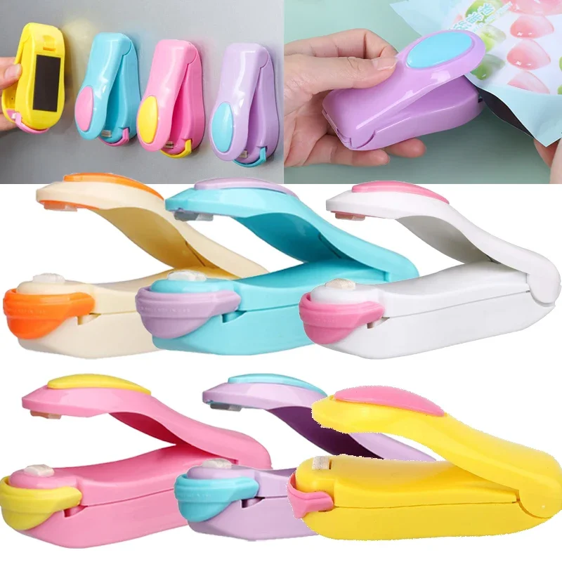 Candy Color Heat Vacuum Bag Sealers Magnetic Handheld Sealing Machine Magnetic Portable Food Storage Packing Sealer Bag Clip
Candy Color Heat Vacuum Bag Sealers Magnetic Handheld Sealing Machine Magnetic Portable Food Storage Packing Sealer Bag Clip