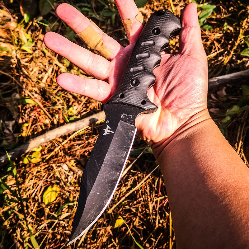 wolf Self-defense military knife special forces wild survival knife outdoor hunting camp jungle knife
wolf Self-defense military knife special forces wild survival knife outdoor hunting camp jungle knife