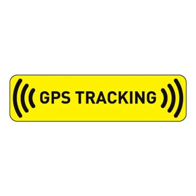 

Airbag sticker for car Uyarısı Splicing Quality 4 pcs Gps Tracing Tracking Tag Warning Bonding 10cm md4