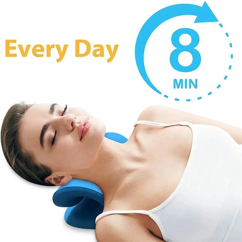 Neck and Shoulder Stretcher Relaxer Cervical Massage Traction Device Relieve Pain Pillow Cervical Alignment Relieve Pain
Neck and Shoulder Stretcher Relaxer Cervical Massage Traction Device Relieve Pain Pillow Cervical Alignment Relieve Pain